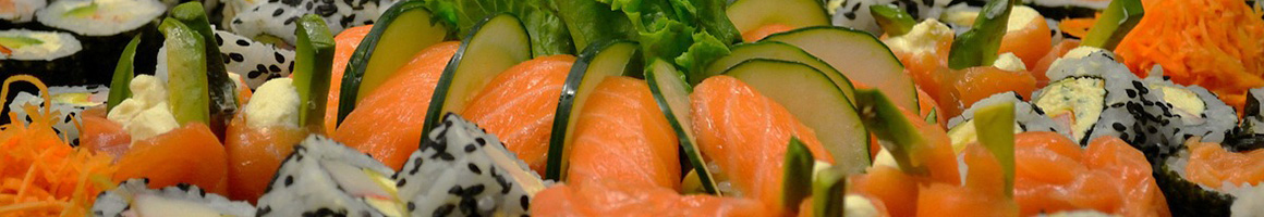 Eating Asian Fusion Sushi at Oceano Sushi & Asian Fusion restaurant in Bothell, WA.